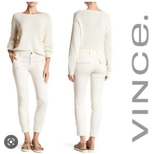 Vince. Skinny Military Pants